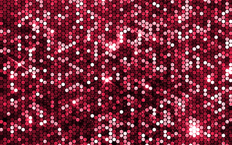 pink mosaic background, abstract art, mosaic patterns, pink circles background, mosaic textures, background with mosaic, circles patterns, pink backgrounds, HD wallpaper