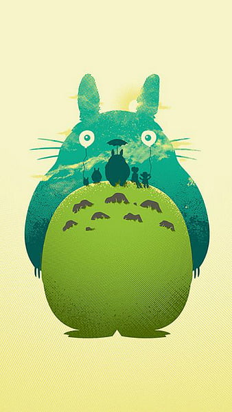 Totoro Anime Ghibli Keep Calm Hd Phone Wallpaper Peakpx