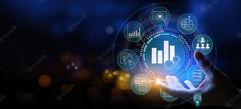 Premium . Business hand worker holding business analytics big data analysis  technology future concept, HD wallpaper | Peakpx