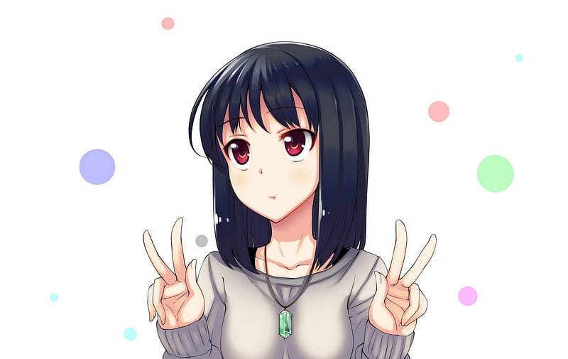 HD peace sign girl wallpapers | Peakpx