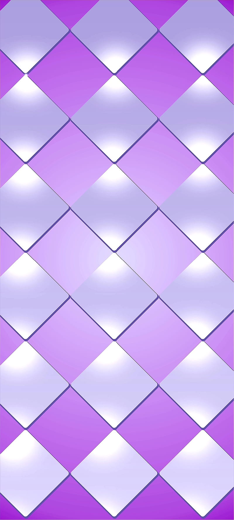 Purple Design, calm, square, pink, s21, tile, abstract, shine, HD phone wallpaper