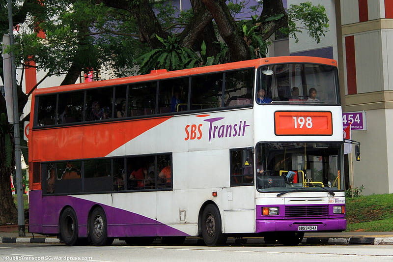 sbs transit, double, transit, decker, singapore, bus, HD wallpaper