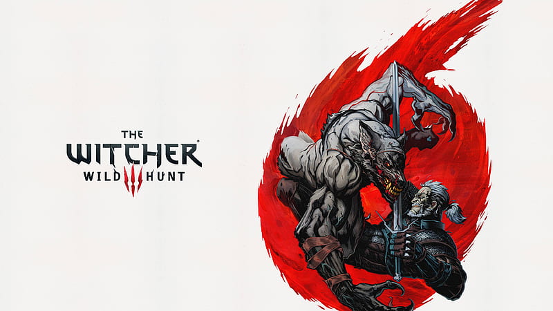 Werewolf The Witcher 3 Resolution , Games , , and Background, The Witcher 3 Logo, HD wallpaper