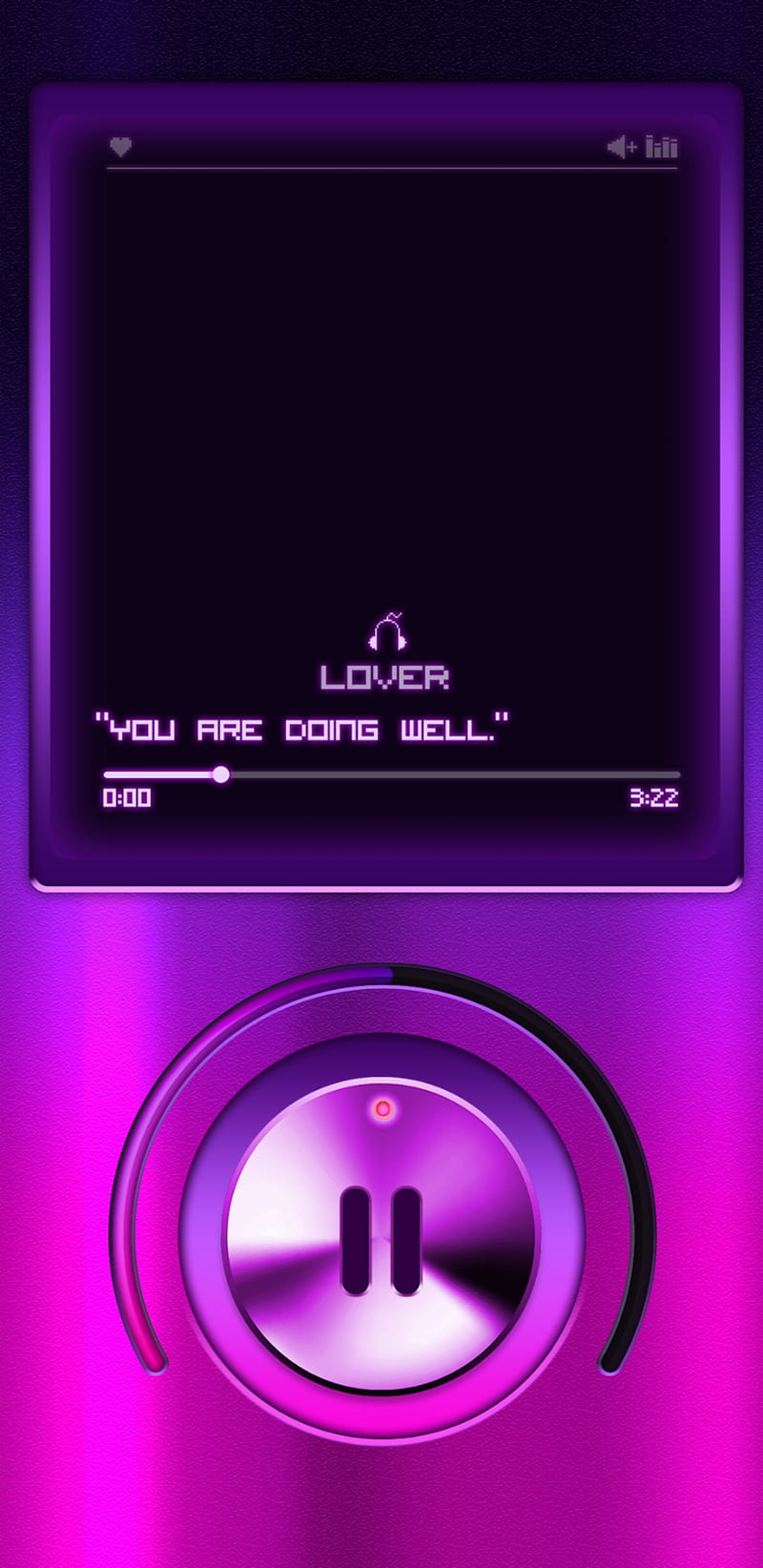 Music Lover, game, games, ipod, love, pink, purple, tablet, technology, video, HD phone wallpaper