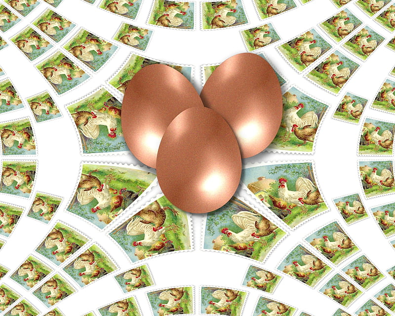 Brown Eggs, eggs, chicken, abstract, HD wallpaper