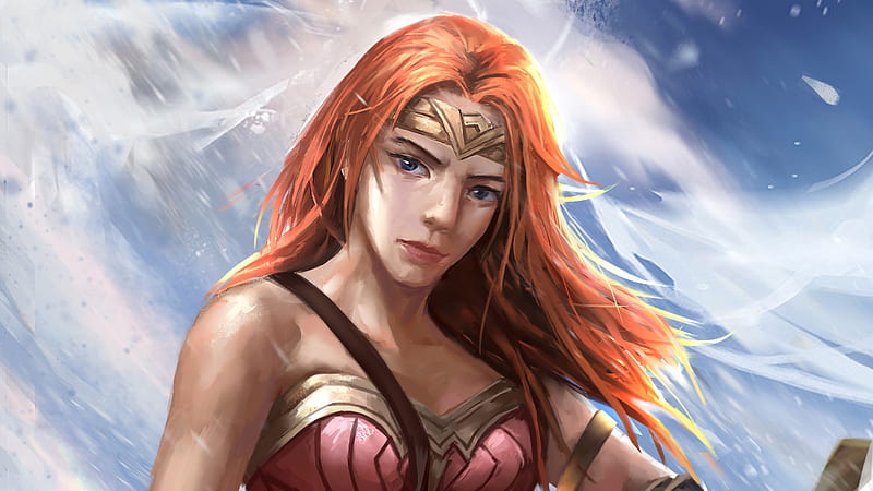 Wonder Woman Fan Artwork, wonder-woman, artwork, artist, digital-art, artstation, HD wallpaper