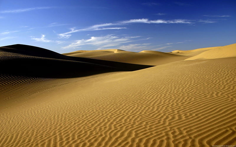 Barren Desert, sahara desert, death valley, desert, gobi, HD wallpaper