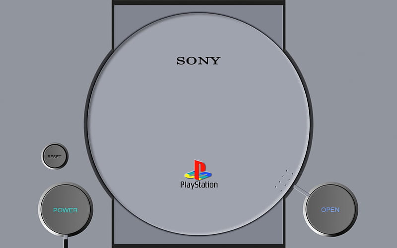 PlayStation, Classic, Sony, Vintage, Gaming, Original, Console, HD wallpaper