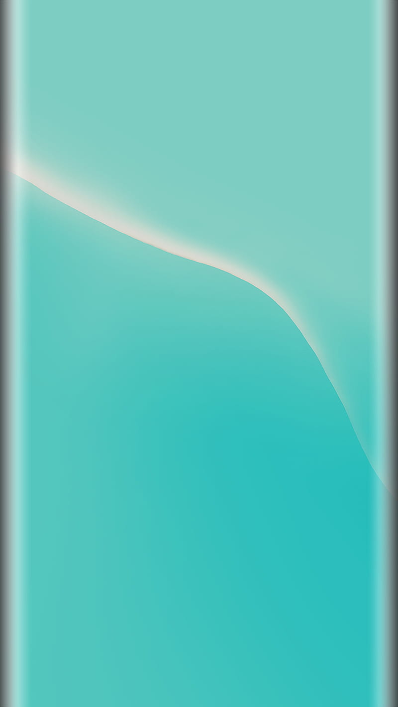 Abstract, blue, edge style, green, s7, HD phone wallpaper