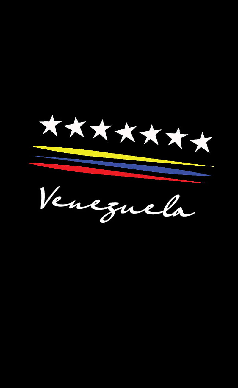 Venezuela n***o, flag, black, flag, logo, venezolano, vzla, HD phone wallpaper
