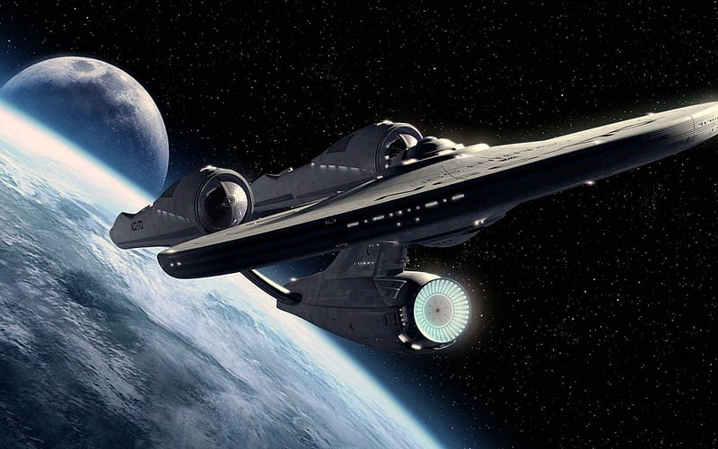 Star Treks USS Enterprise, Enterprise, TV, Star Trek, Space, HD wallpaper