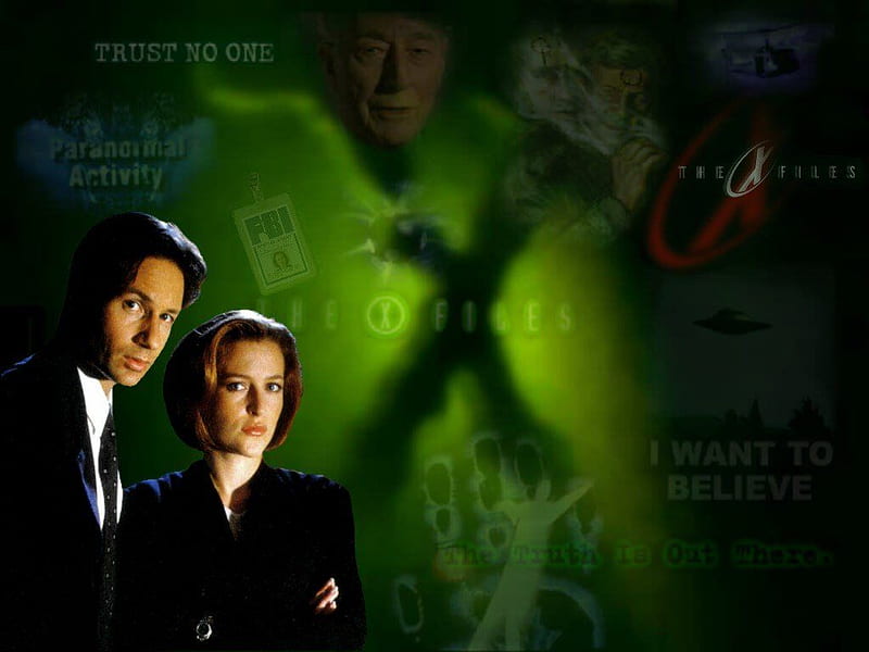 The X Files, sci-fi, duchovny, x files, fbi, mulder and scully, tv, gillian anderson, HD wallpaper