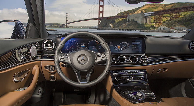 2017 Mercedes-Benz E-Class E300 Sedan (US-Spec) - Interior, Cockpit , car, HD wallpaper