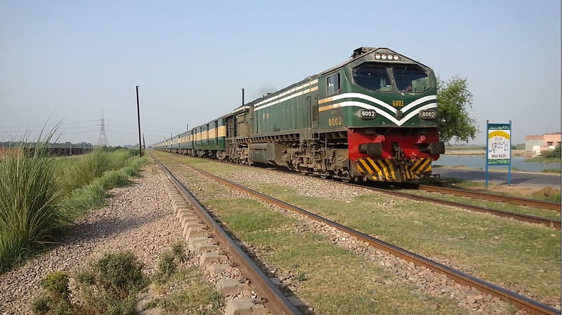 pakistan railways, track, railways, train, pakistan, HD wallpaper