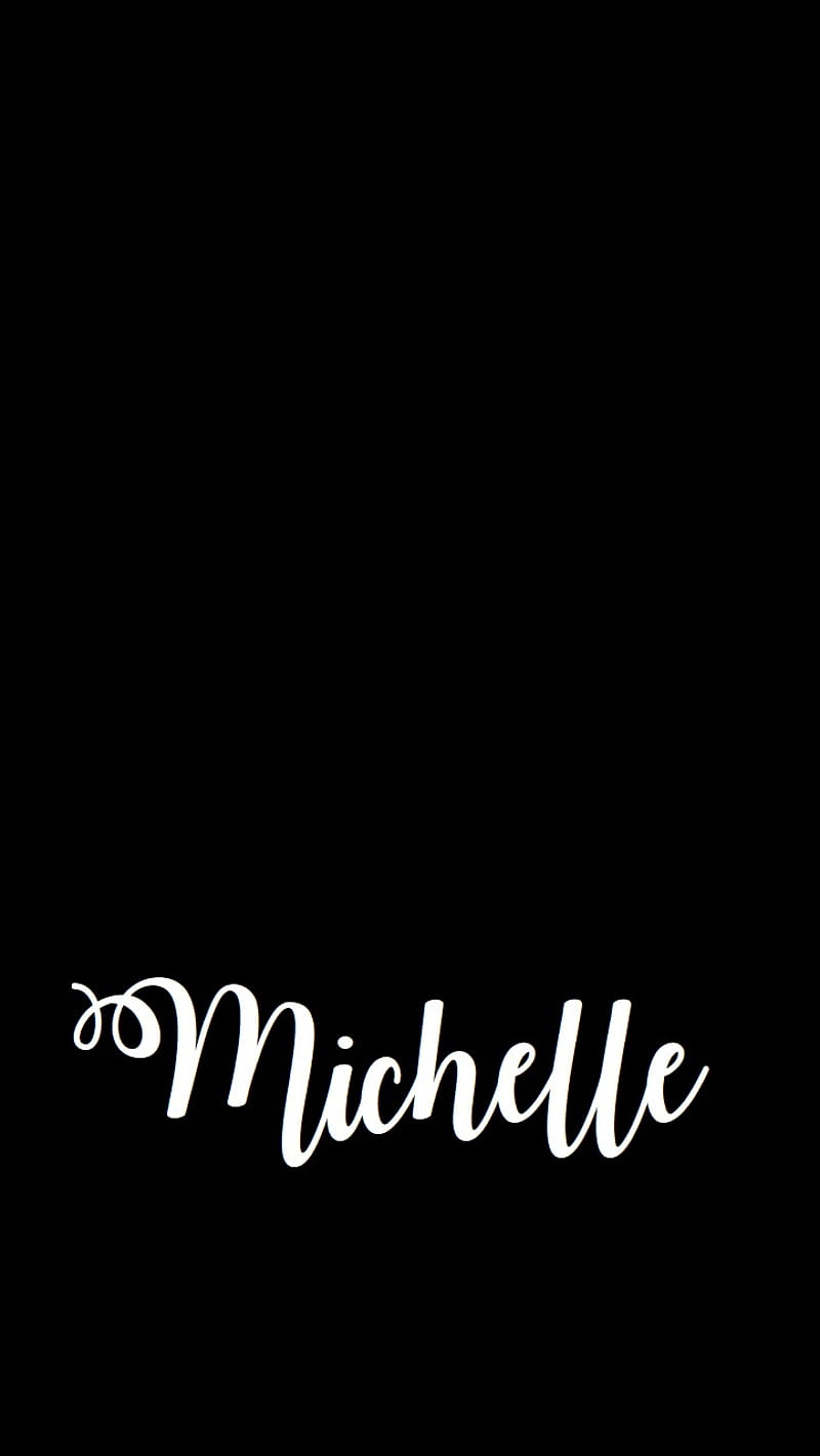 Michelle, caligrafía, nombre, Fondo de pantalla de teléfono HD | Peakpx