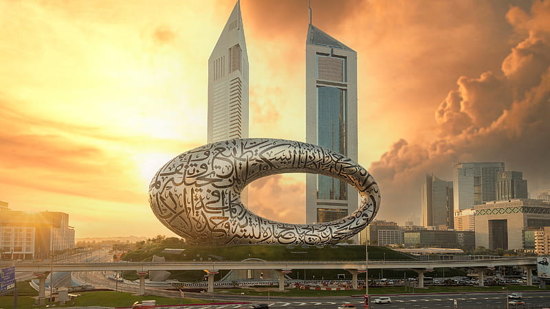 Museum of the Future opens its doors in Dubai, HD wallpaper