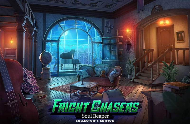 Fright Chasers - Soul Reaper02, cool, hidden object, video games, fun, puzzle, HD wallpaper