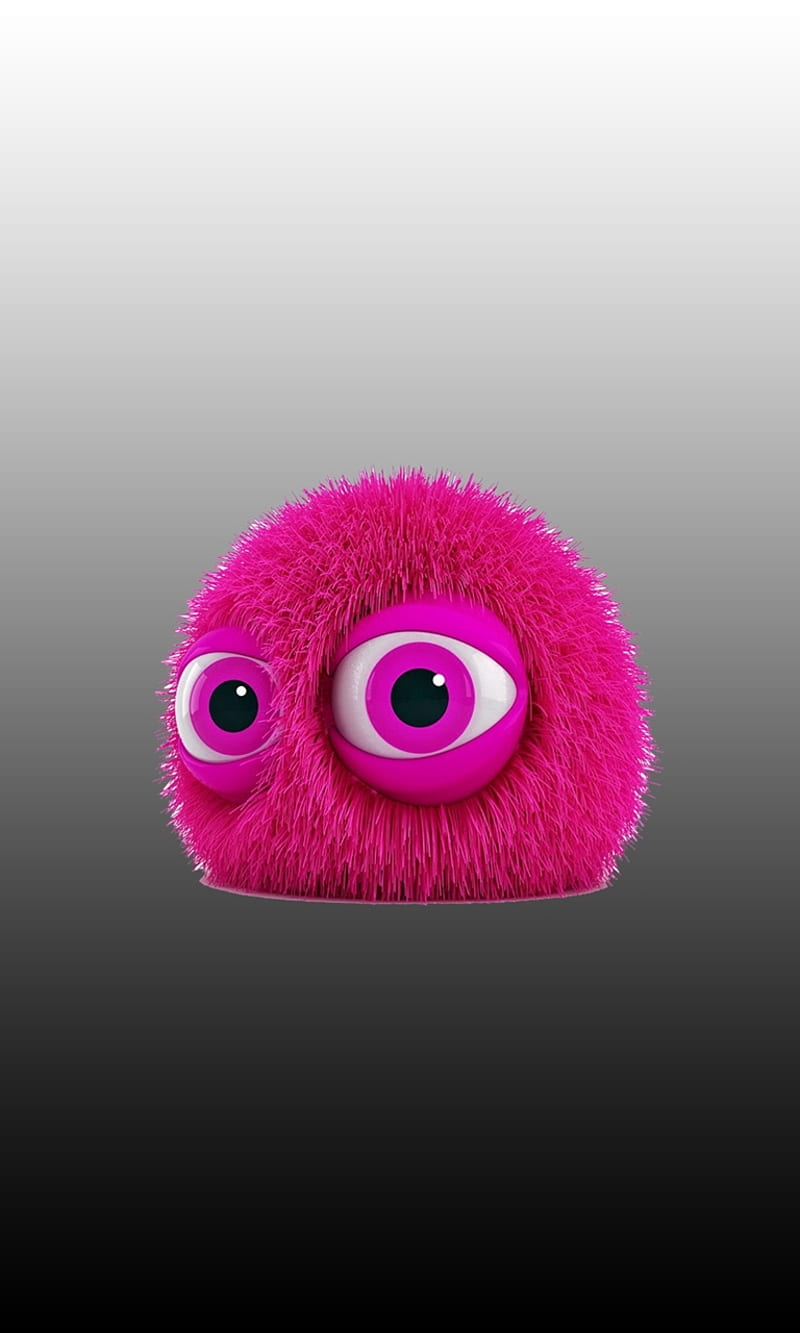 Pink monster, cartoon, character, cool, funny, new, HD phone wallpaper |  Peakpx