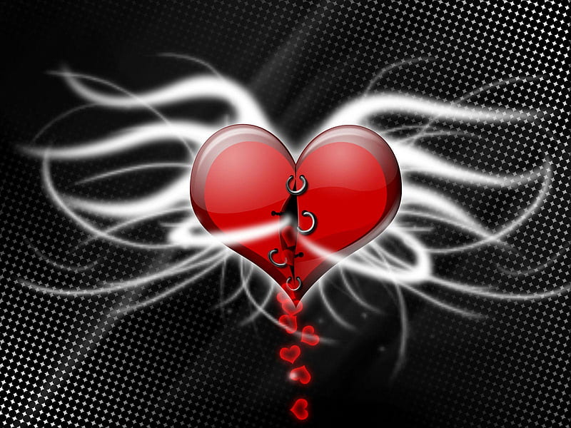 Valentine Day, 3d heart, love, HD wallpaper | Peakpx