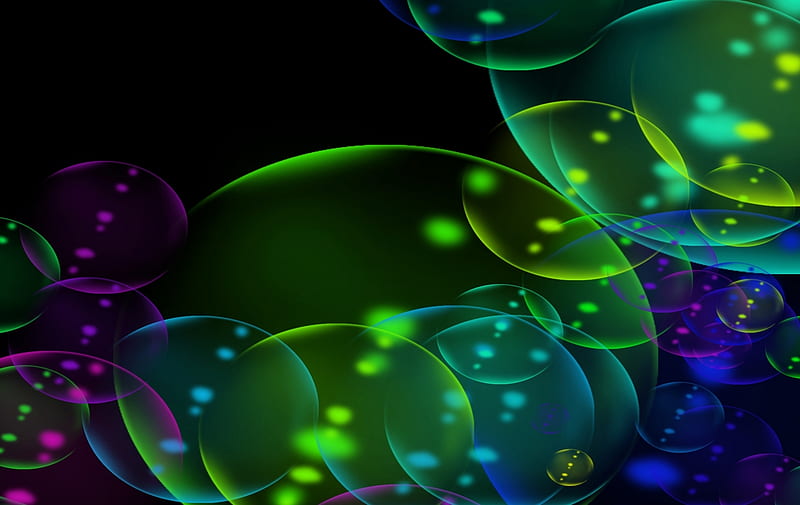 Bubbelz, soap, liquid, fun, round, green, pops, purple, blues, floats, HD wallpaper