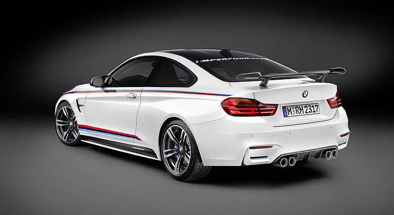 2016 BMW M4 Coupe with BMW M Performance Parts - Rear , car, HD wallpaper