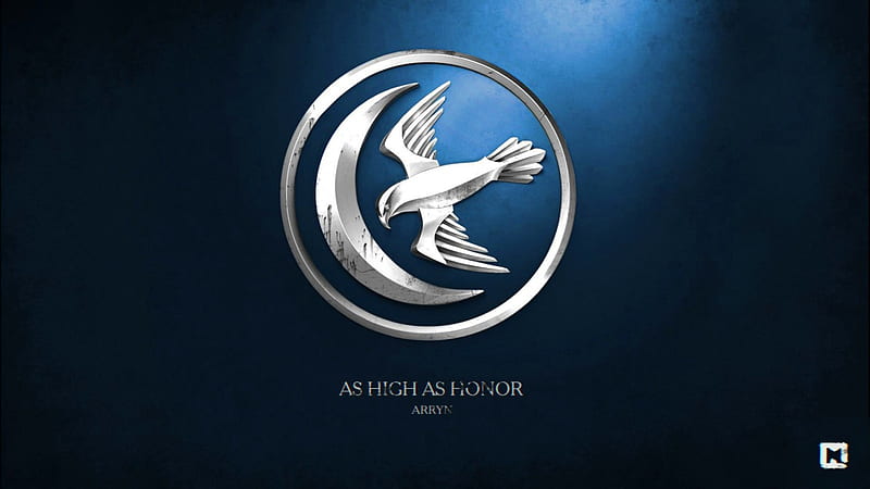Game of Thrones - House Arryn, house, westeros, show, fantasy, tv show, tv series, SkyPhoenixX1, George R R Martin, GoT, essos, HBO, a song of ice and fire, Game of Thrones, tv, medieval, entertainment, Arryn, HD wallpaper