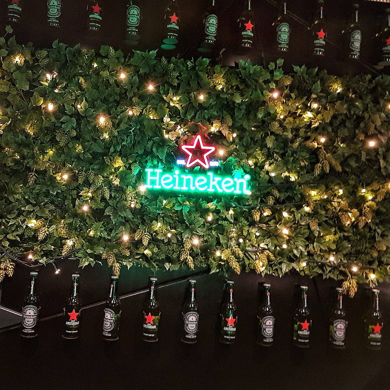 Beer beer beer, heineken, amsterdam, green, red, HD phone wallpaper