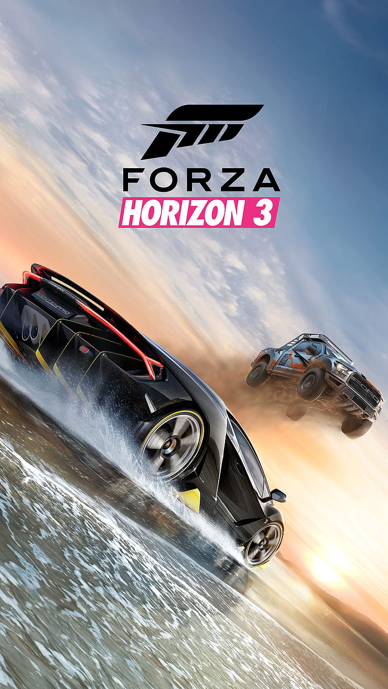 Wallpaper road, Ferrari, Forza Horizon 3 for mobile and desktop