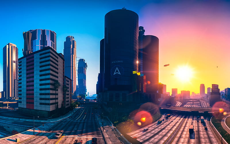 Gta on sale v background