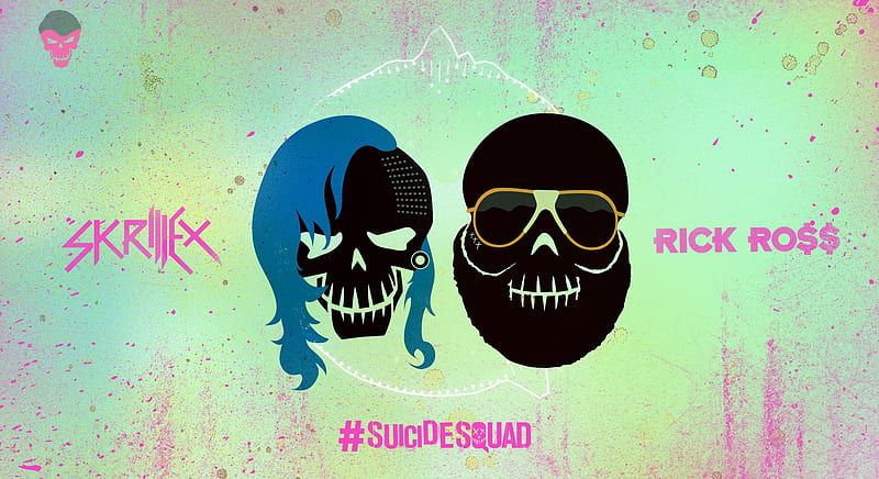 Skrillex Suicide Squad, skrillex, suicide-squad, movies, HD wallpaper