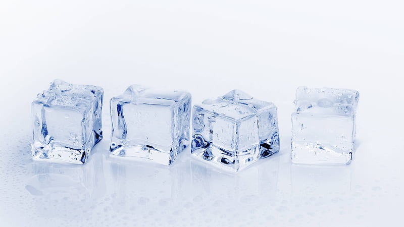Water Drop Ice Cubes Ice Cube, HD wallpaper