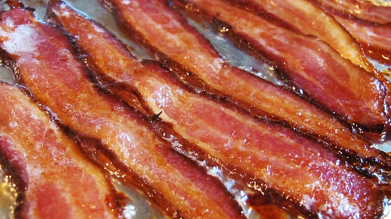 Food, Bacon, HD wallpaper
