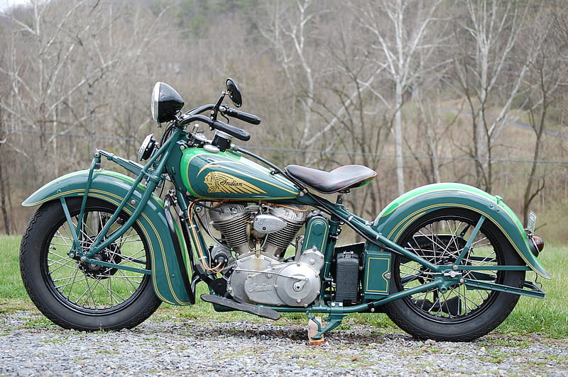 1937 Indian Chief, 1937, motor, indian, cycle, old, 37, motorcycle, antique, bike, classic, chief, vintage, HD wallpaper