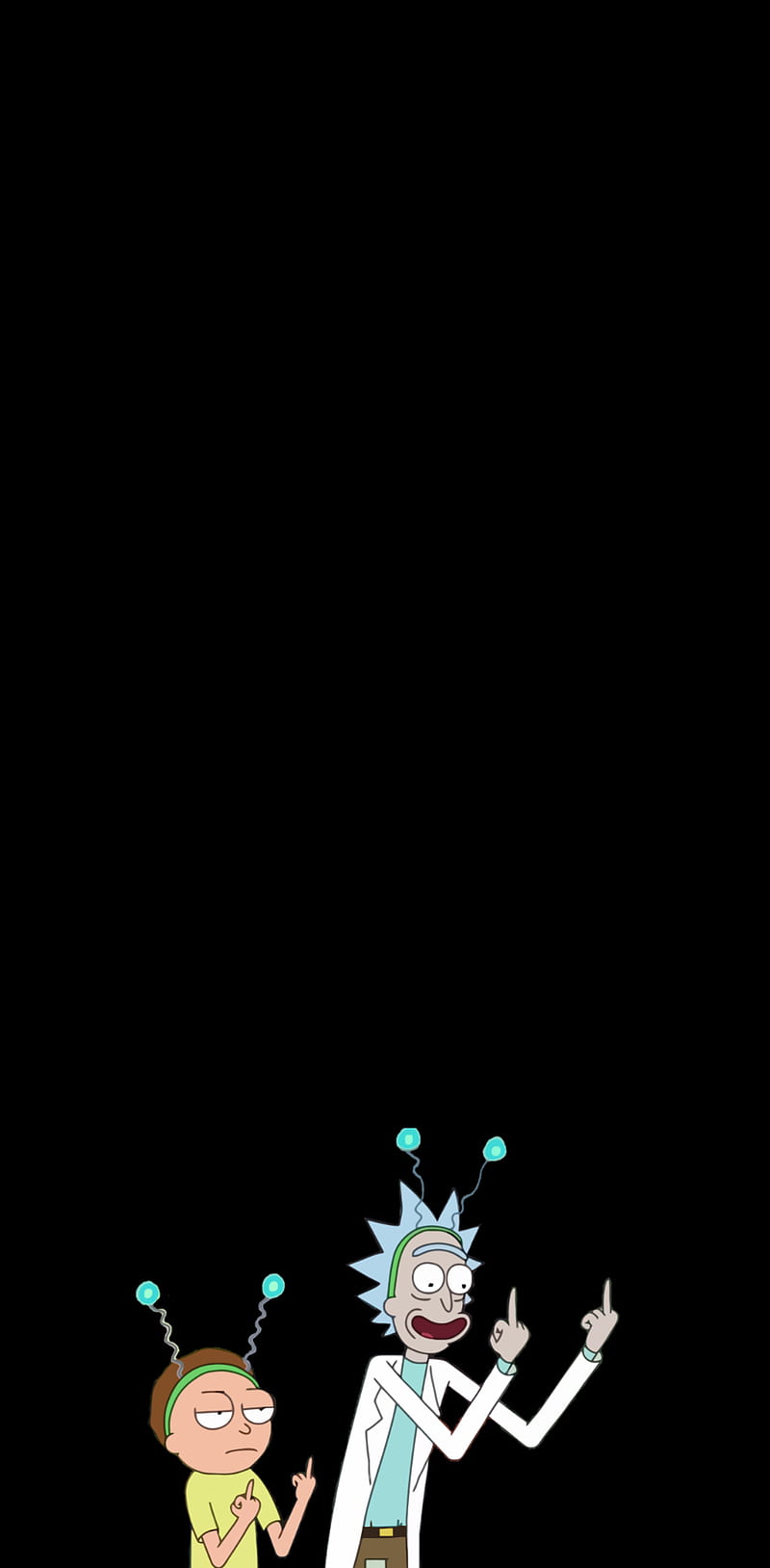 Rick and Morty, funny, minimal, rick and morty, rick y morty, HD phone  wallpaper