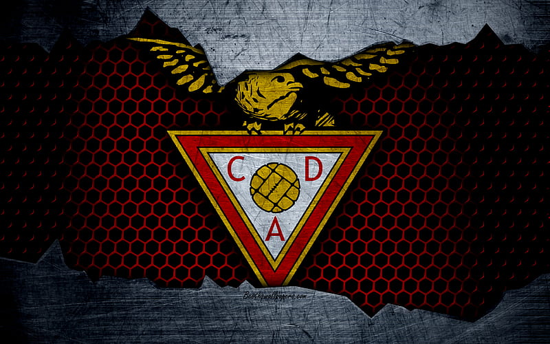 Aves logo, Primeira Liga, soccer, football club, Portugal, CD Aves, grunge, metal texture, Aves FC, HD wallpaper