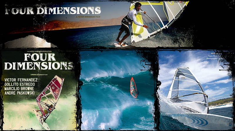 Four Dimensions, four, windsurfing, 4, dimensions, surfing, HD wallpaper