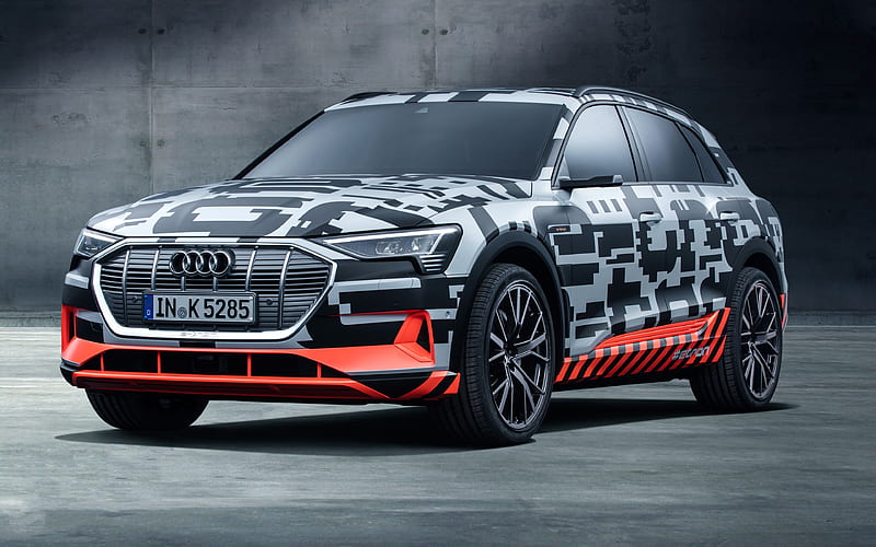 Audi e-Tron Prototype tuning, 2020 cars, SUVs, Audi e-Tron, electric cars, Audi, HD wallpaper