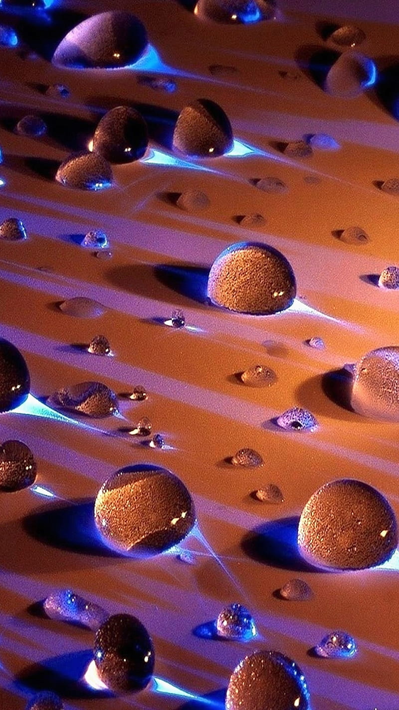 drops, 3d, abstract, nice, water, waterdrops, HD phone wallpaper
