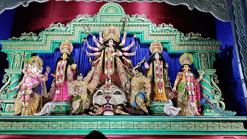 Devi Durga, god, goddess, HD wallpaper