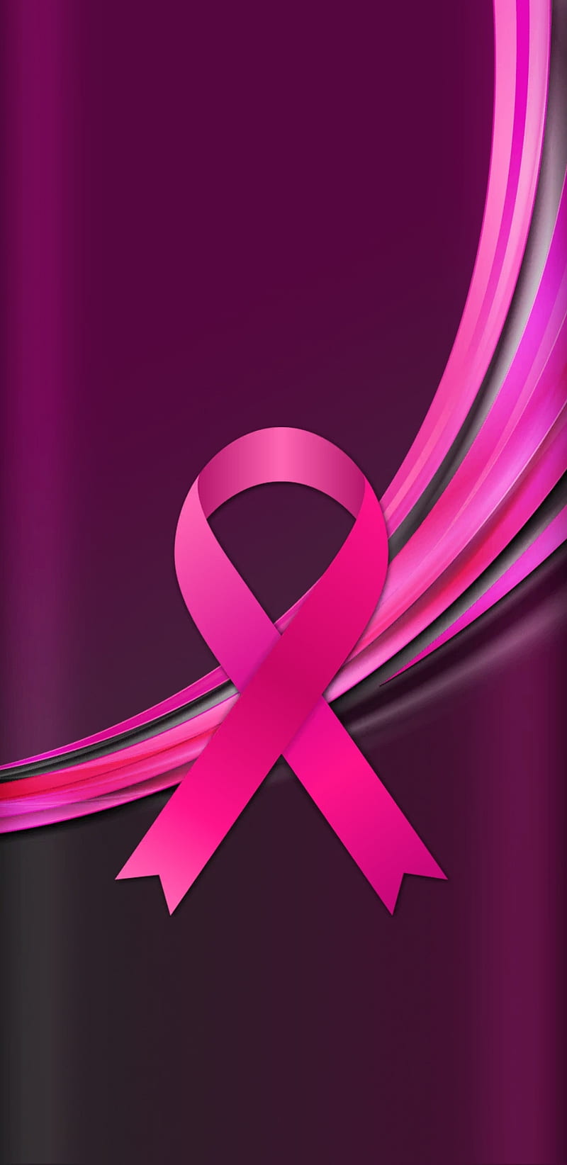 ThinkPink, pink, ribbon, awareness, premium, symbol, HD phone wallpaper