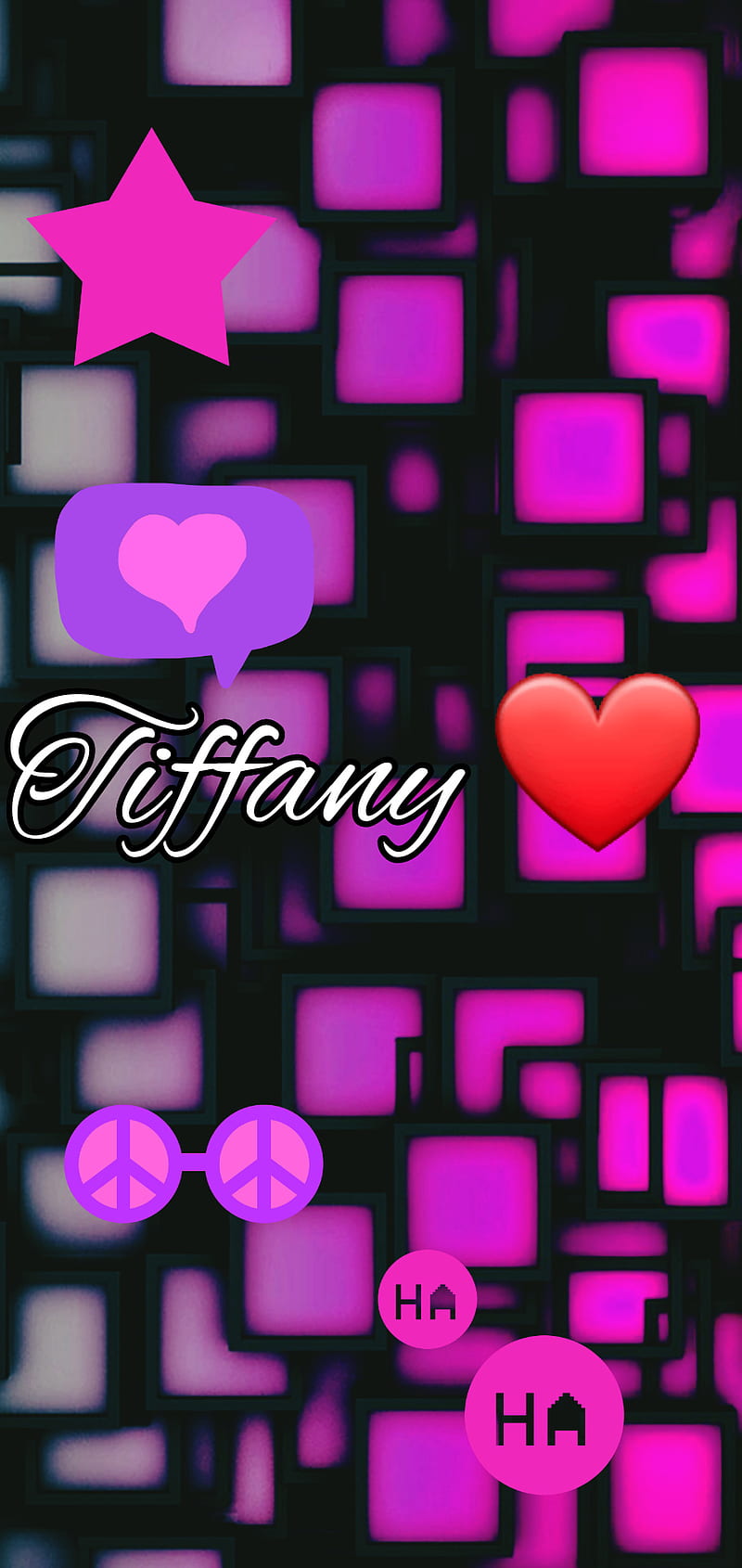 Names Name Personal Pink Tiffany Hd Phone Wallpaper Peakpx