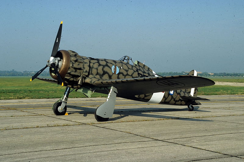 Macci MC200 Saetta, italian air force, world war two, radial engine, second world war, HD wallpaper