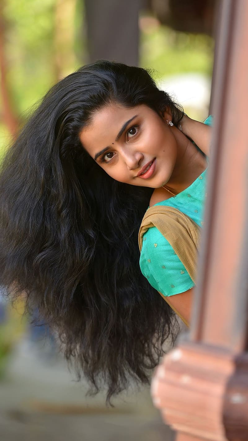 Anupama , Flawless Open Hair, actress, indian, HD phone wallpaper