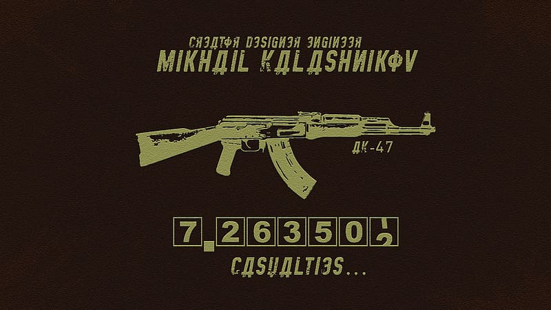 Gun, Weapons, Ak 47, HD wallpaper