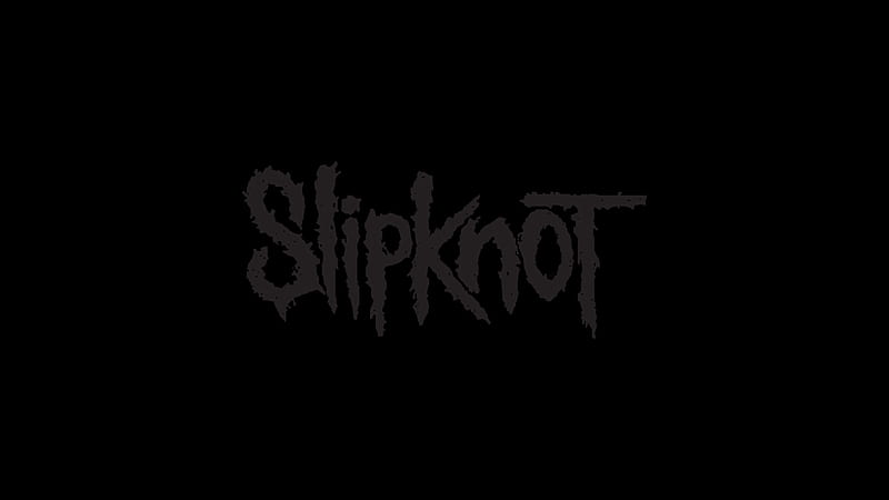Slipknot Word In Black Background Music, HD wallpaper | Peakpx
