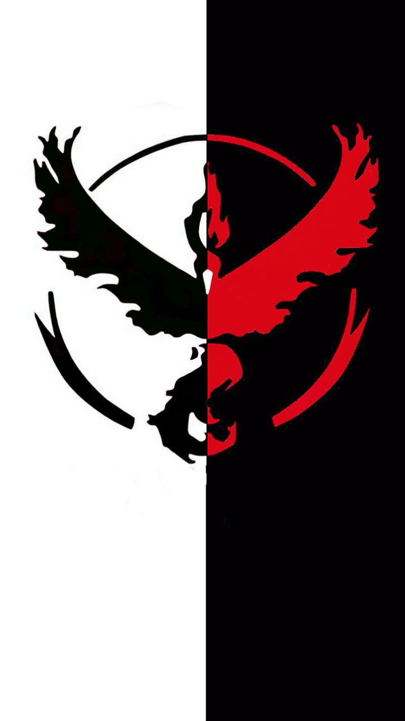 Pokemon Go Team Valor Red iPhone Wallpapers Free Download