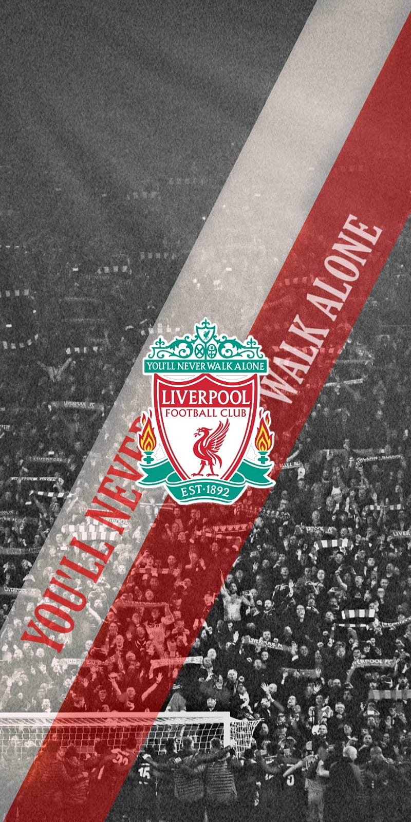 Liverpool YNWA, football, HD phone wallpaper