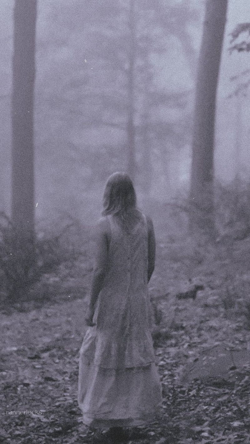 Taylor Swift Folkore, cover, fog, folklore, nature, taylor swift, woods, HD phone wallpaper