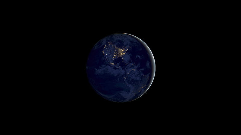 IOS 11 Earth Night , ios11, apple, earth, iphone-8, iphone-x, iphone, HD wallpaper