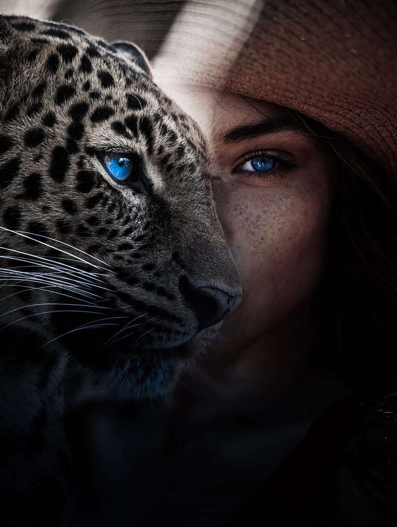 black jaguar blue eyes